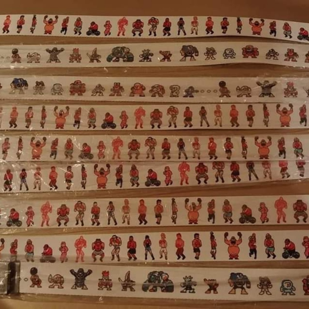 New in package punch out belt